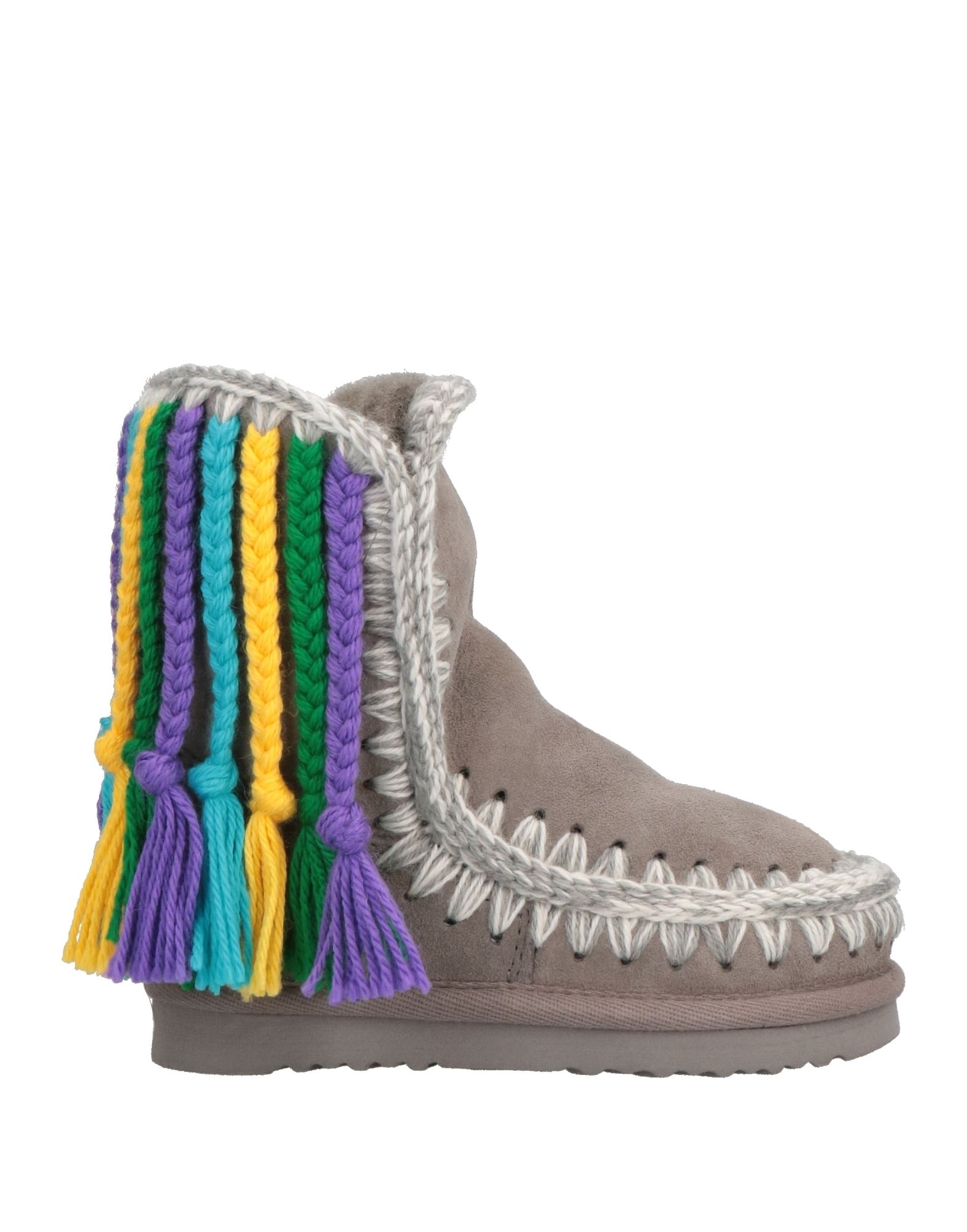Mou Kids' Ankle Boots In Grey