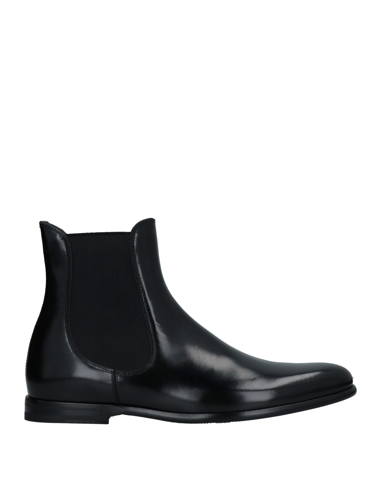 Shop Dolce & Gabbana Man Ankle Boots Black Size 8 Calfskin