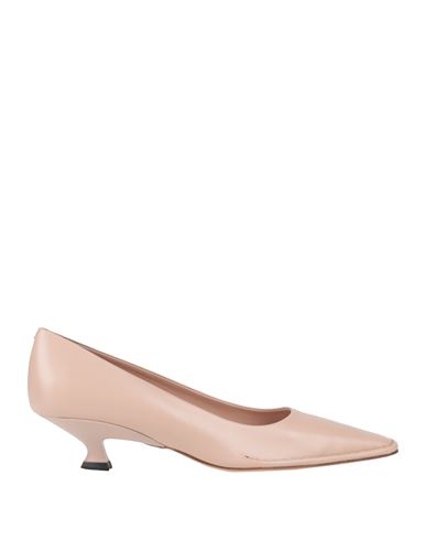 Tod's Woman Pumps Blush Size 7.5 Soft Leather In Pink