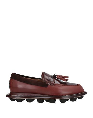 Tod's Woman Loafers Brown Size 8 Soft Leather