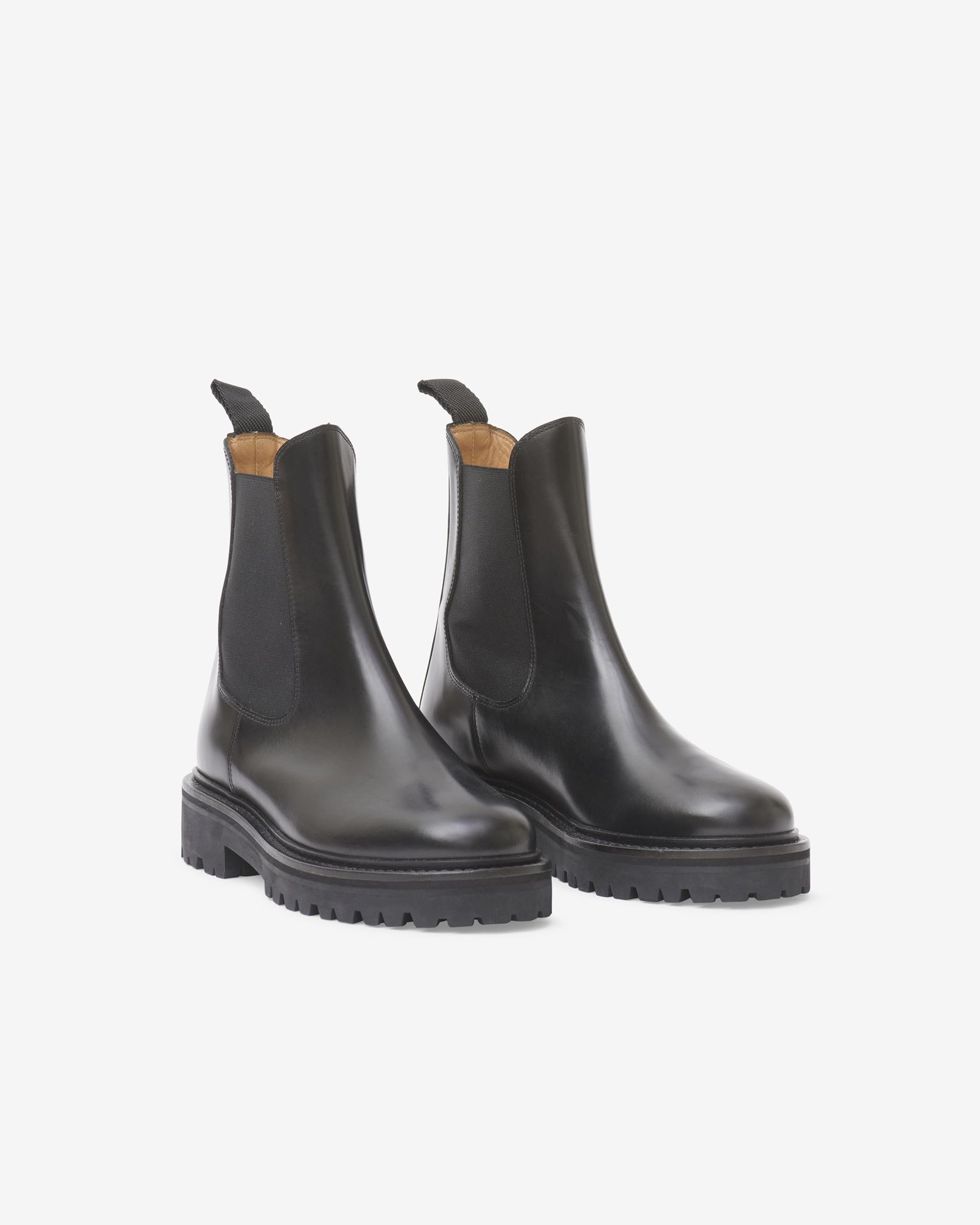 Isabel Marant, Castay Chelsea Leather Boots - Women - Black