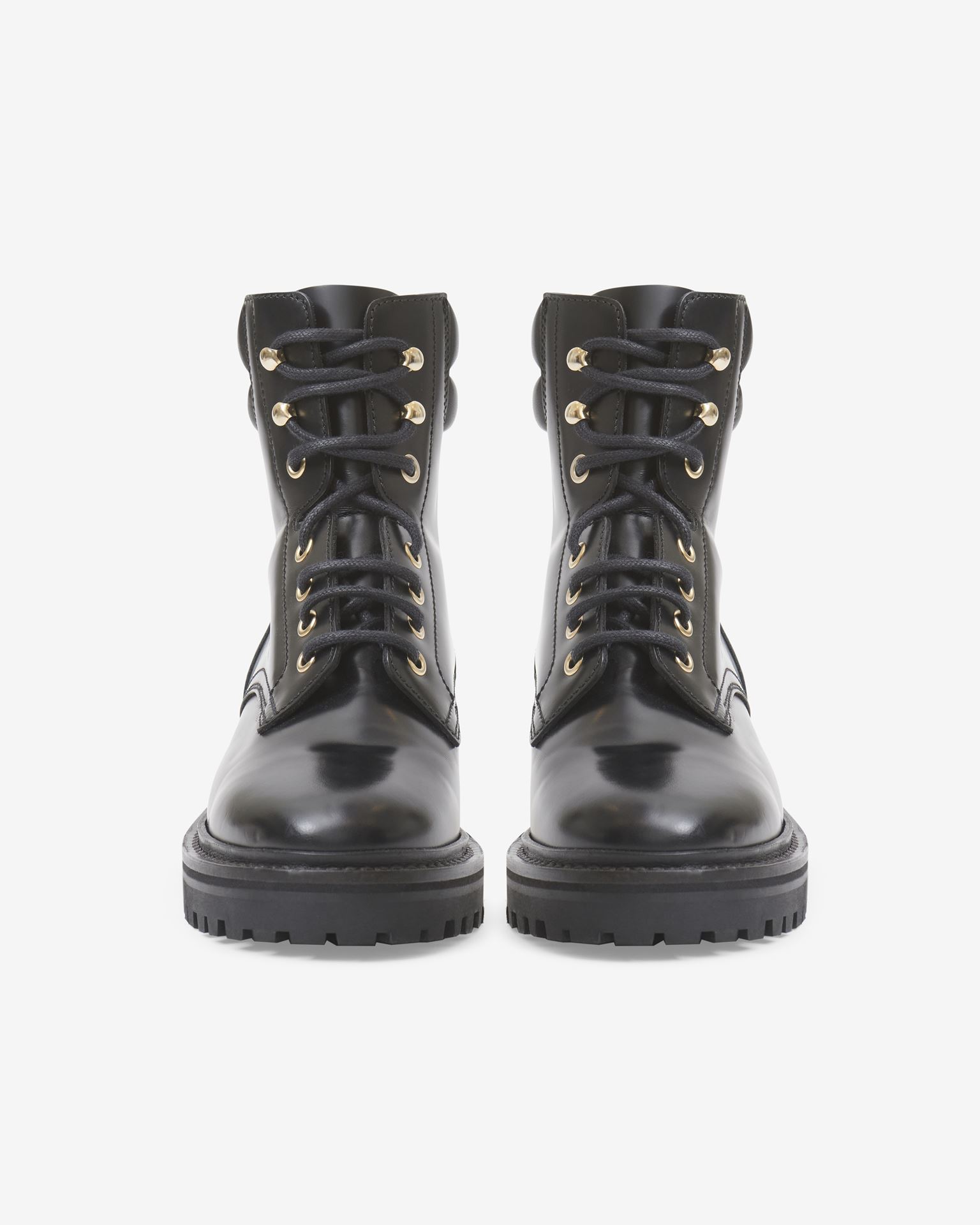 Shop Isabel Marant Campa Leather Boots In Black