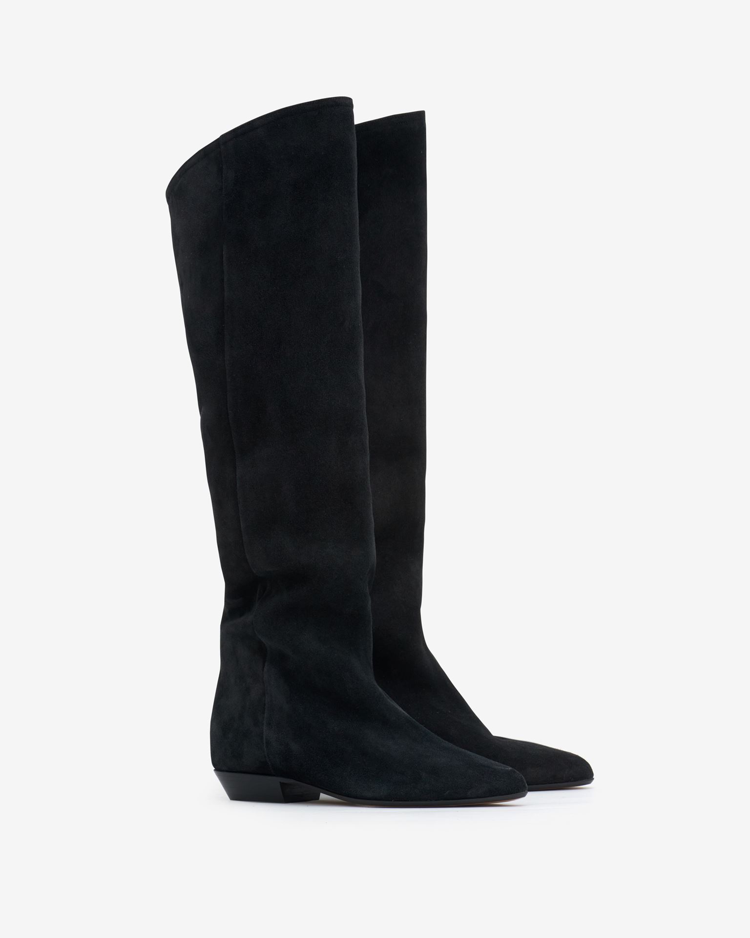 Isabel Marant, Skarlet Suede Leather Boots - Women - Black