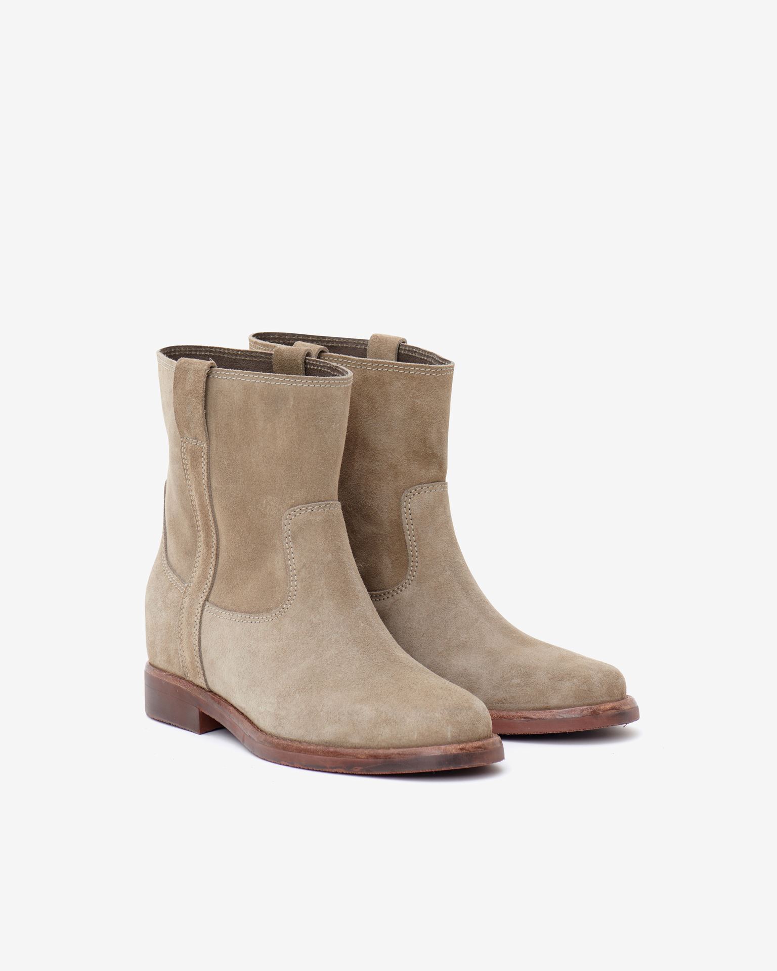 Isabel Marant, Susee Suede Ankle Boots - Women - Brown