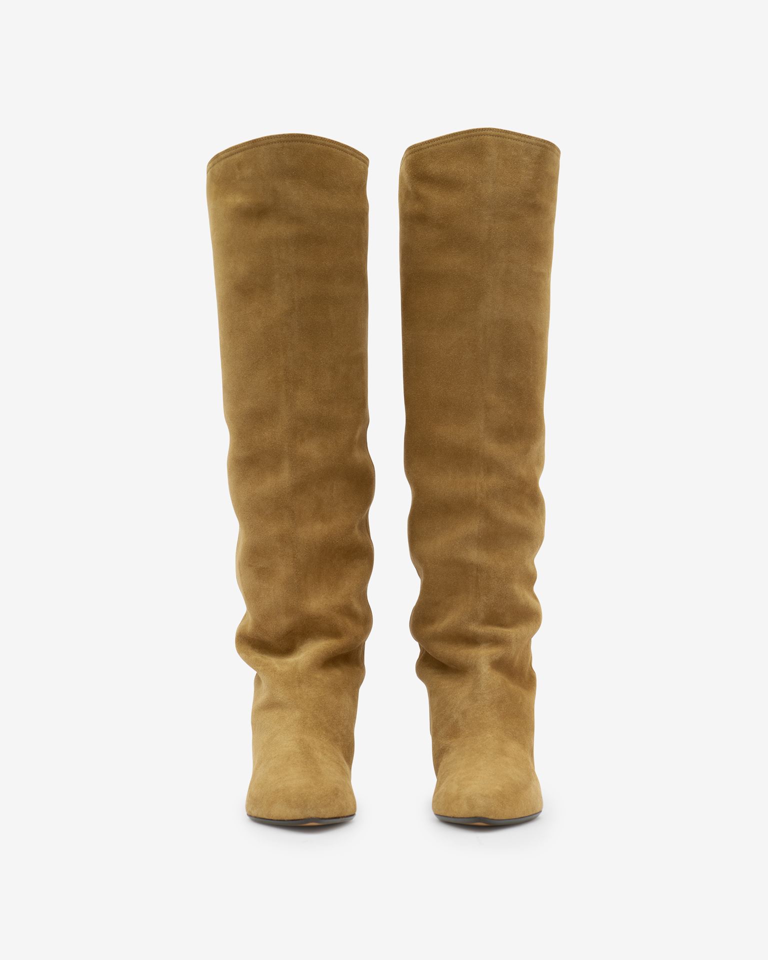 Shop Isabel Marant Skarlet Suede Leather Boots In Brown