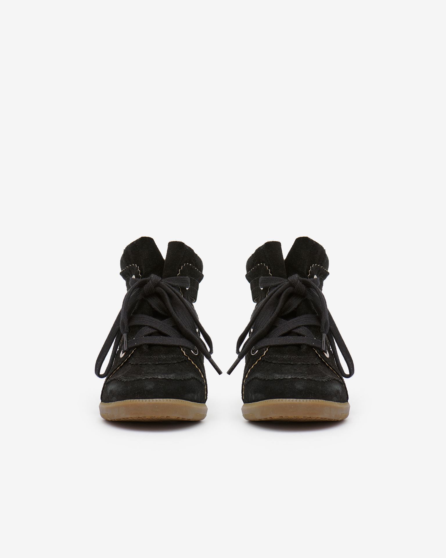 Isabel Marant Bobby Suede Trainers In Black