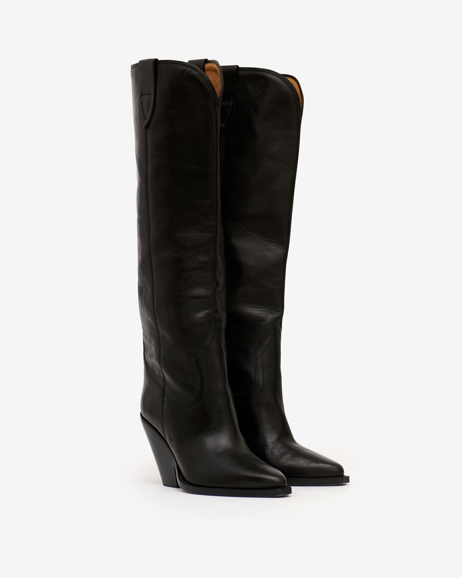 Isabel Marant, Lomero Suede Leather Boots - Women - Black