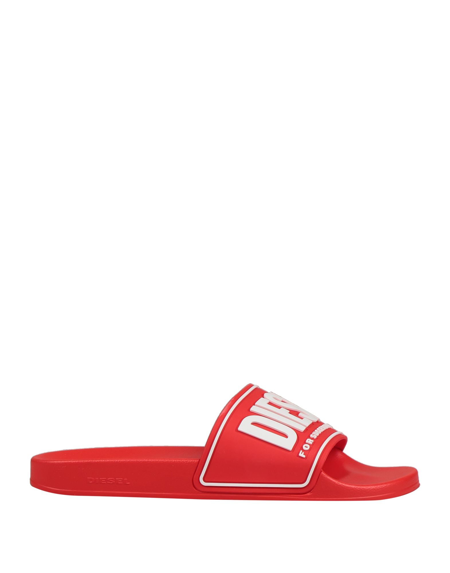 Diesel Sandals In Red