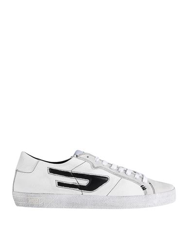 Diesel S-leroji Low Man Sneakers White Size 10 Bovine Leather