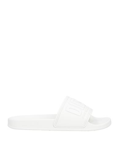 Diesel Sa-mayemi Cc Man Sandals Off White Size 7.5 Polyurethane In Off White