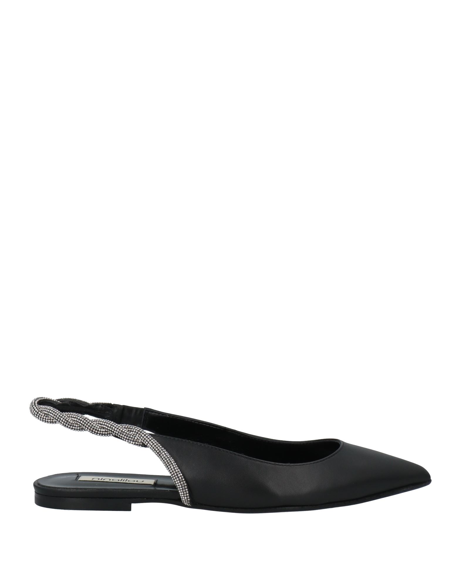 Ninalilou Ballet Flats In Black