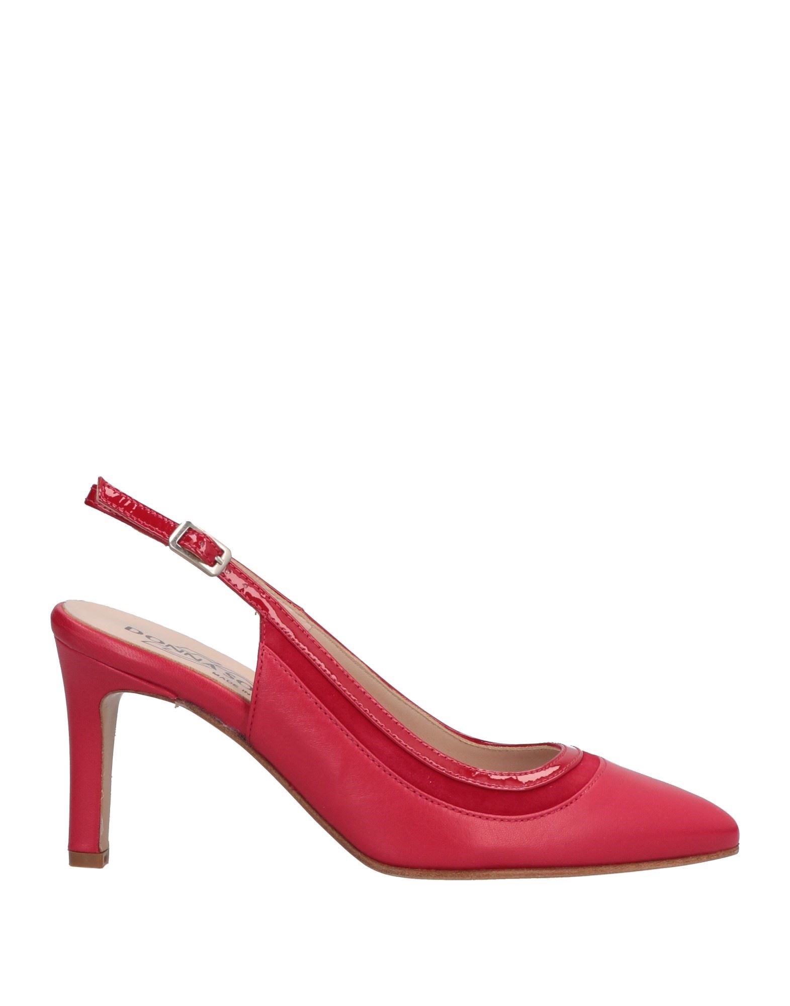 Donna Soft Pumps In Red