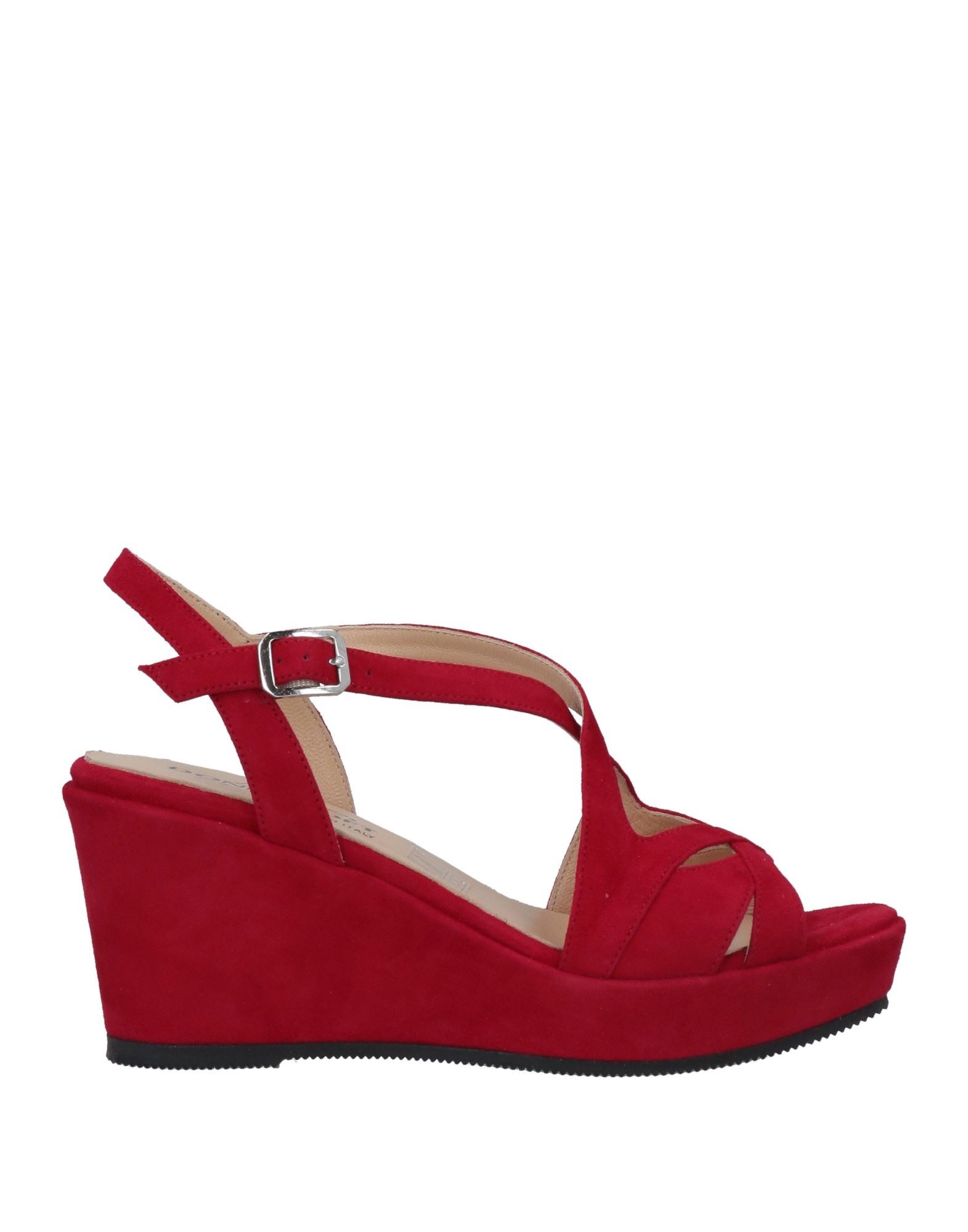 Donna Soft Sandals In Red