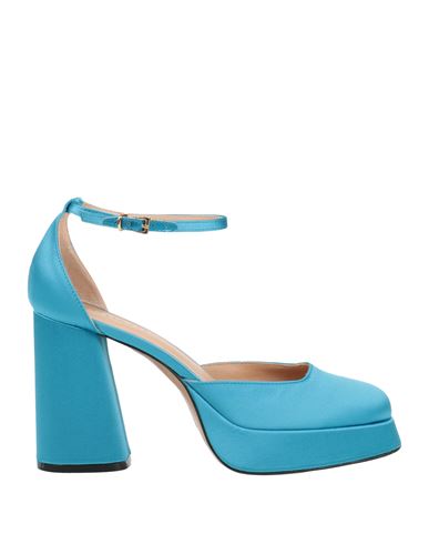 Woman Sandals Midnight blue Size 6 PVC - Polyvinyl chloride