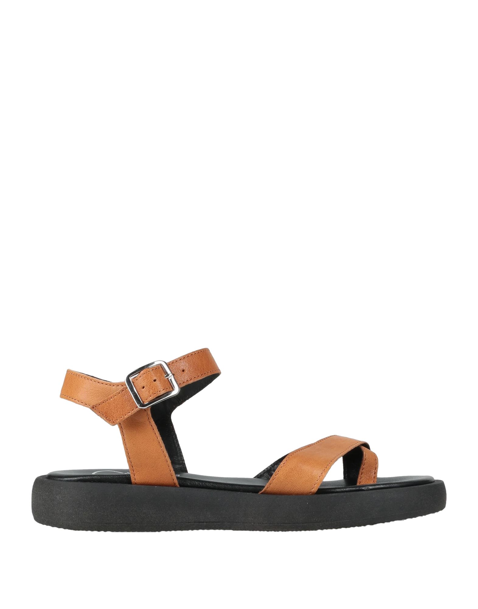 Oroscuro Toe Strap Sandals In Brown