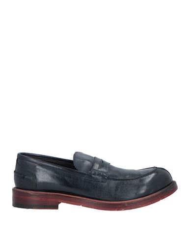 Jp/david Man Loafers Navy Blue Size 11 Soft Leather