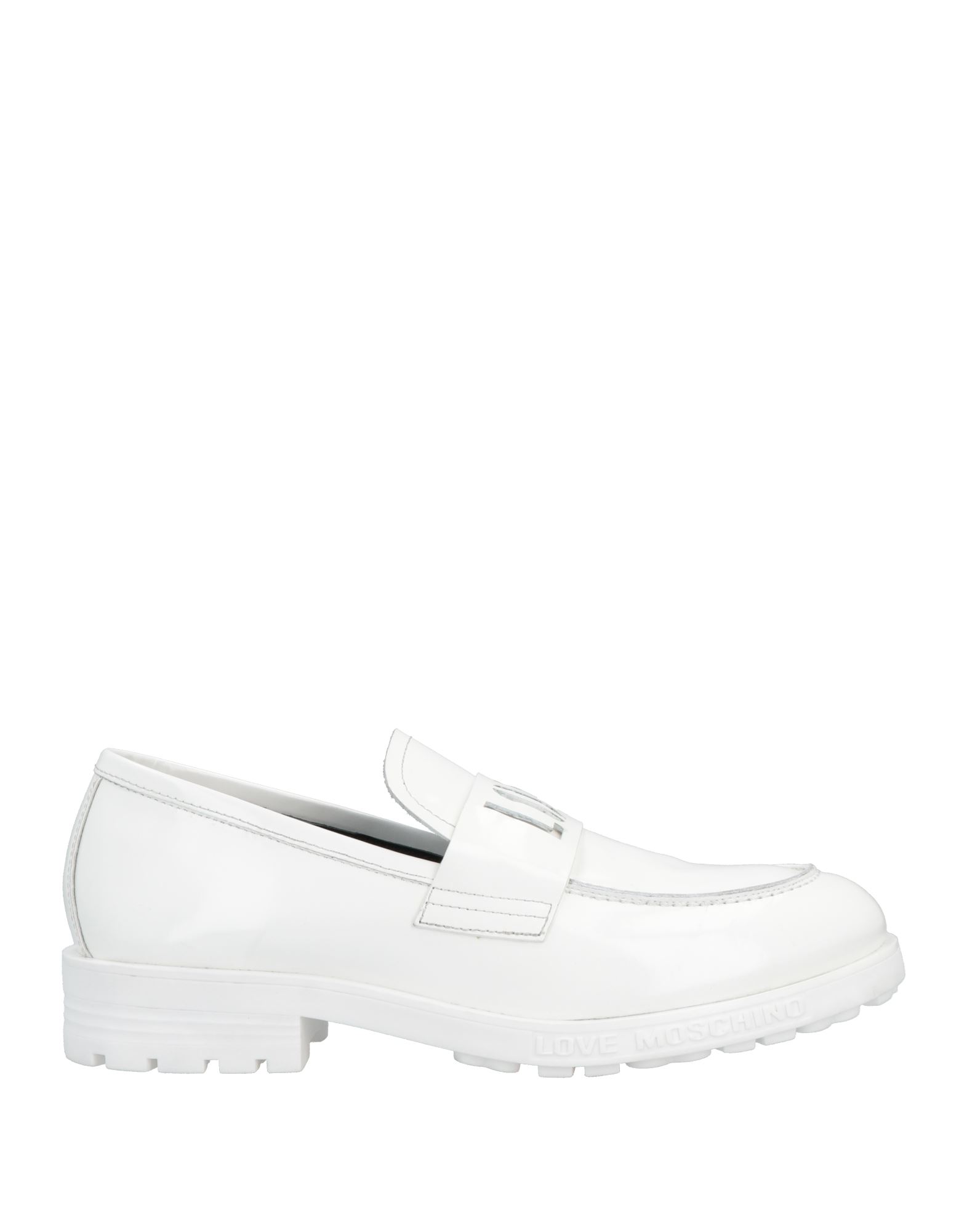 Love Moschino Loafers In White