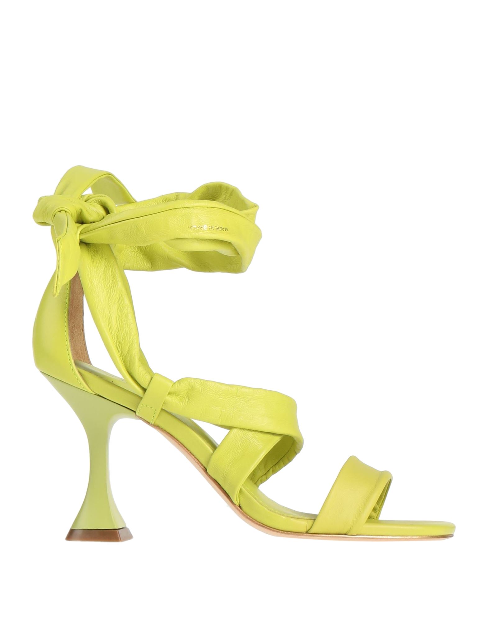 Gold & Rouge Sandals In Green
