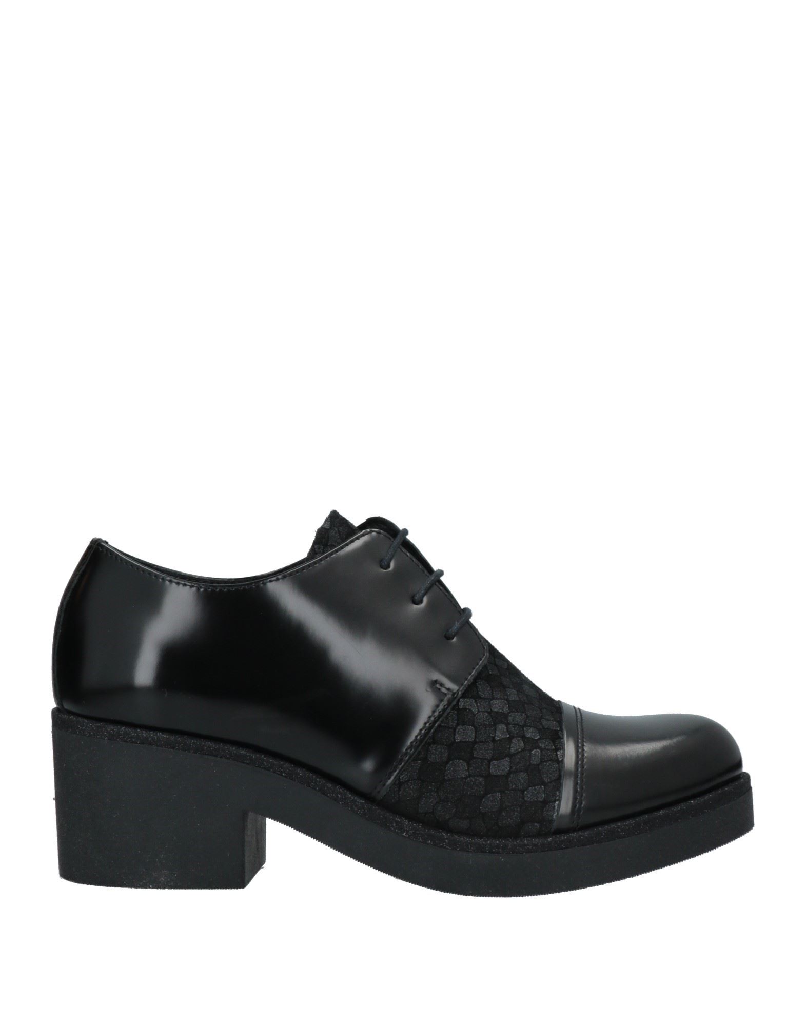 Mercante Di Fiori Lace-up Shoes In Black
