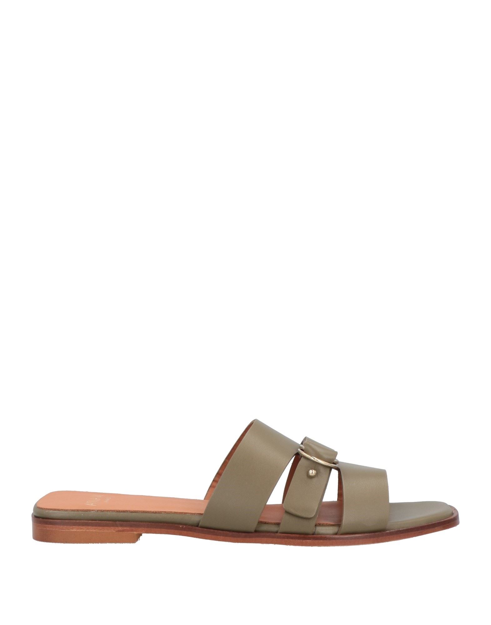 Anaki Sandals In Military Green