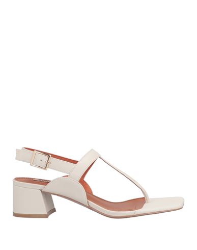 Zehentrenner Damen Elfenbein 40 Damen