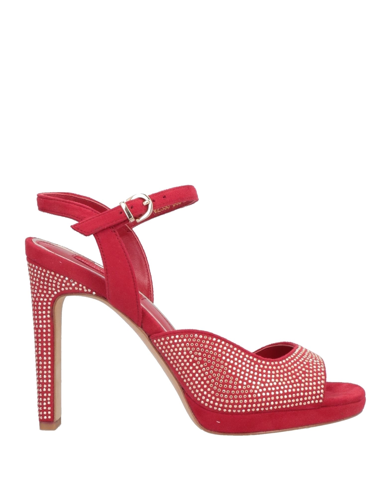 Luciano Barachini Sandals In Red