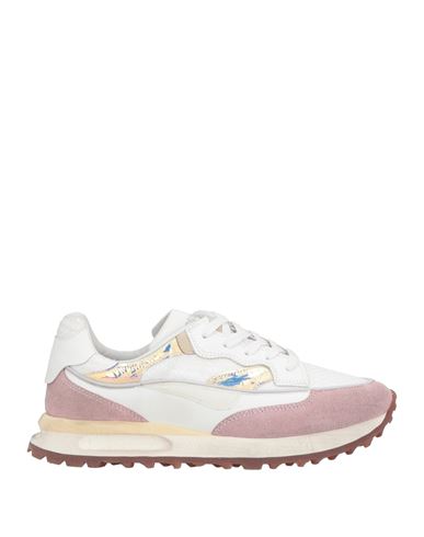 Hidnander Woman Sneakers Antique Rose Size 7 Leather, Textile Fibers In Pink