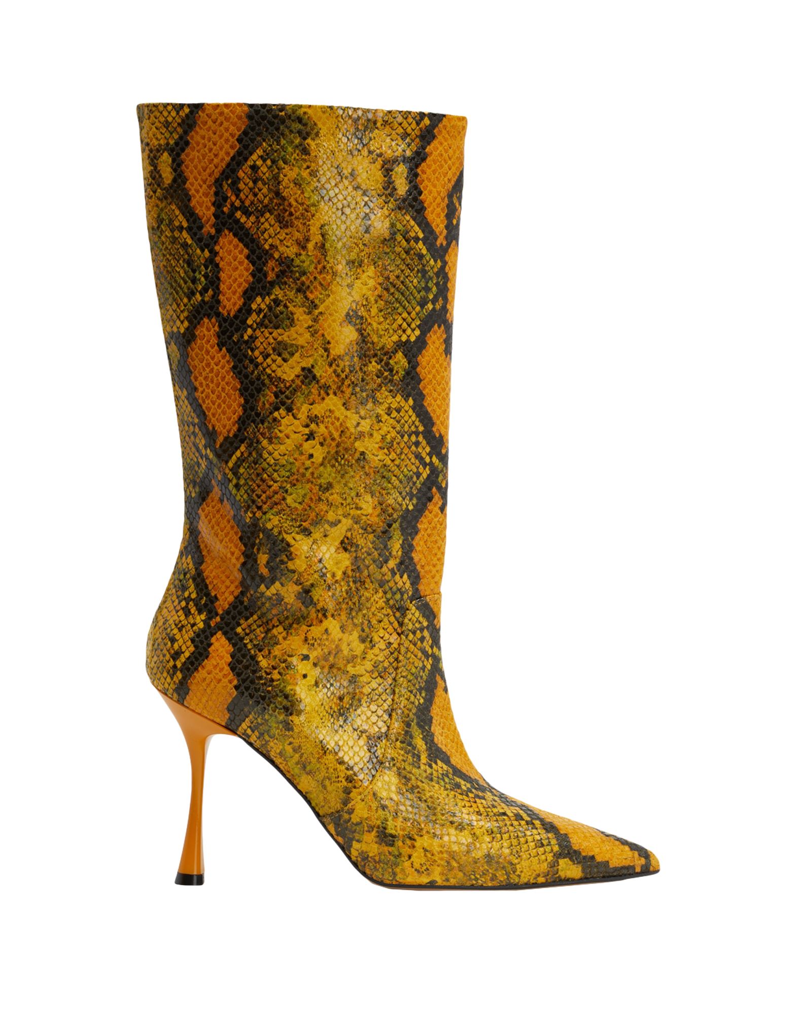 8 By Yoox Knee Boots In Yellow