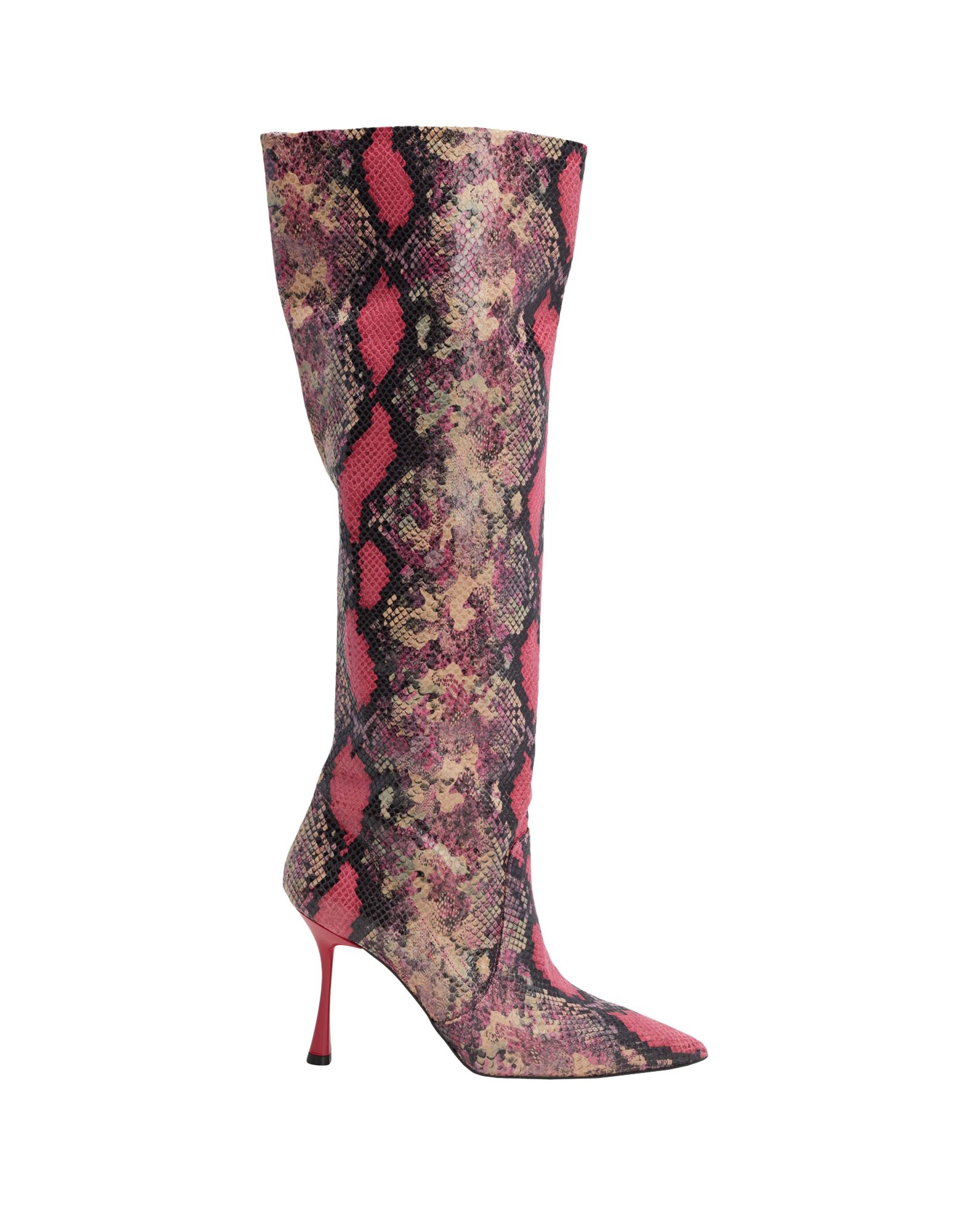 8 By Yoox Knee Boots In Pink