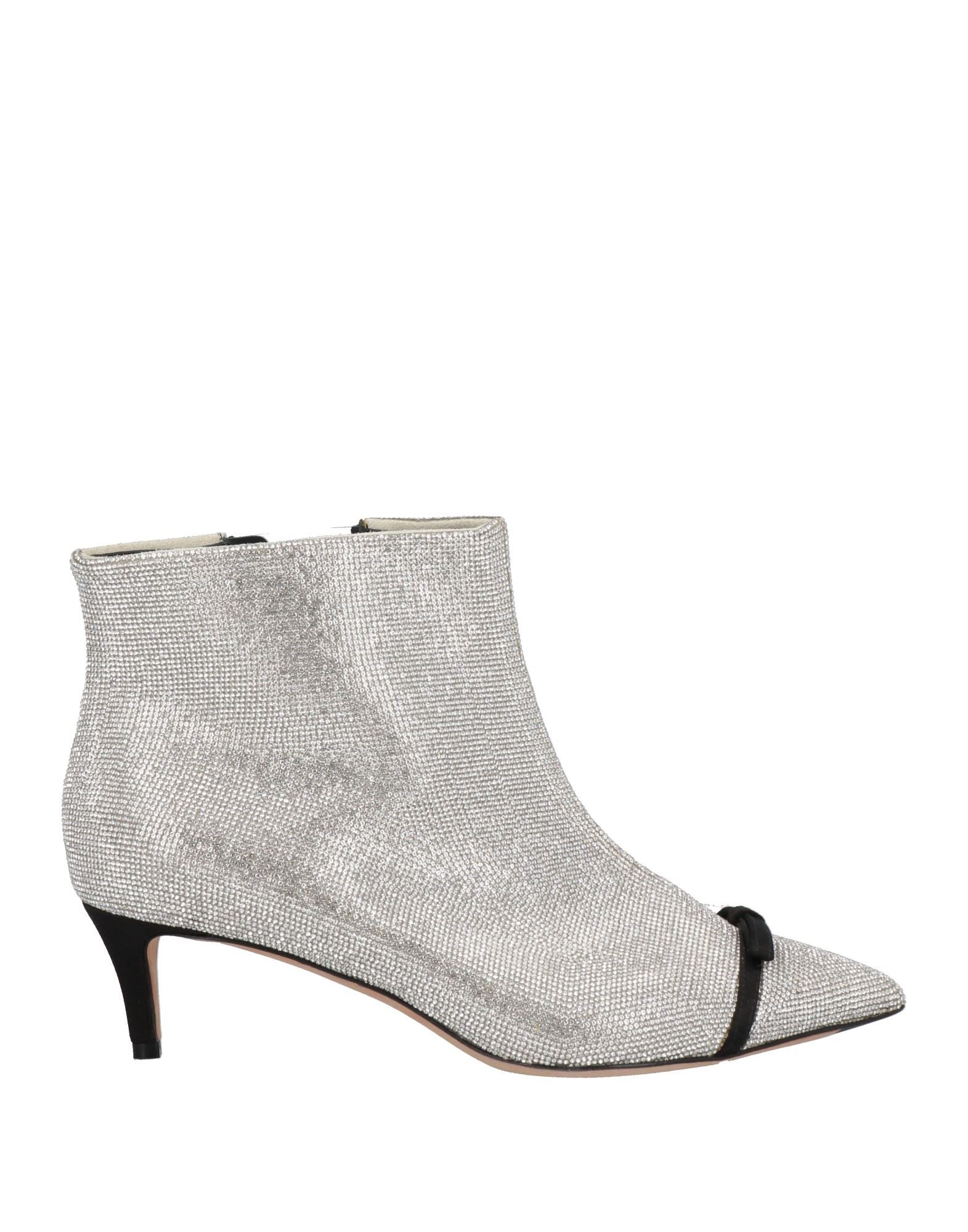Marco De Vincenzo Ankle Boots In Metallic
