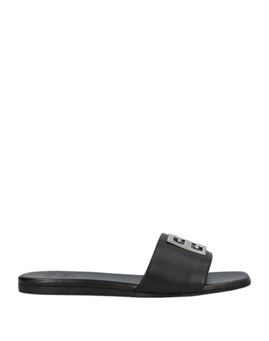 Givenchy Woman Sandals Black Size 7 Lambskin