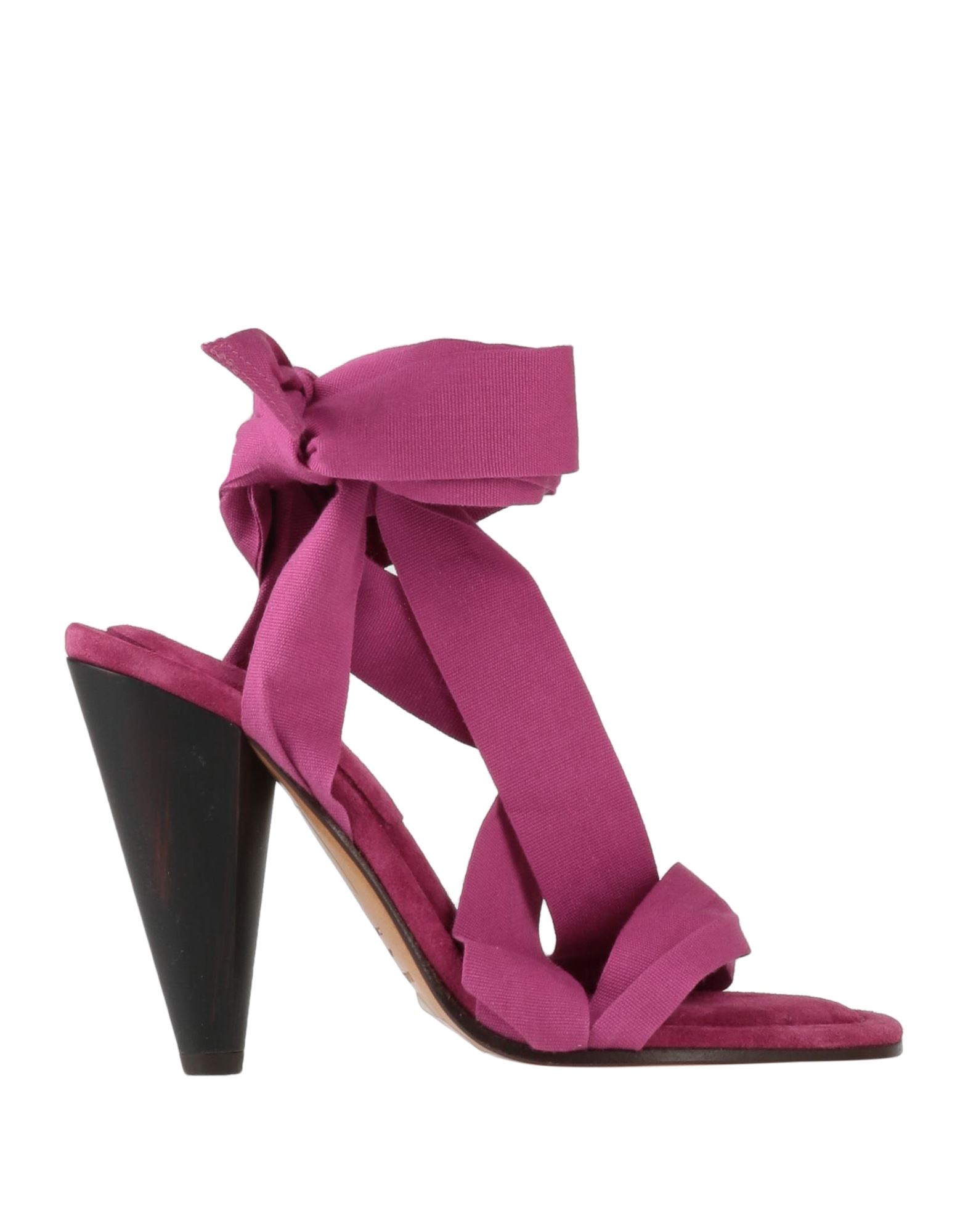Shop Isabel Marant Woman Sandals Mauve Size 6 Cotton In Purple