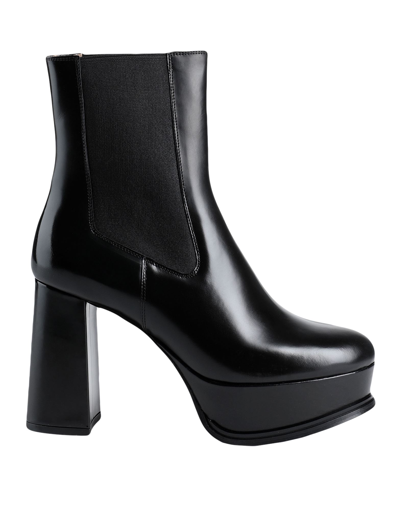 Other Stories Leather Ankle Boots In Black