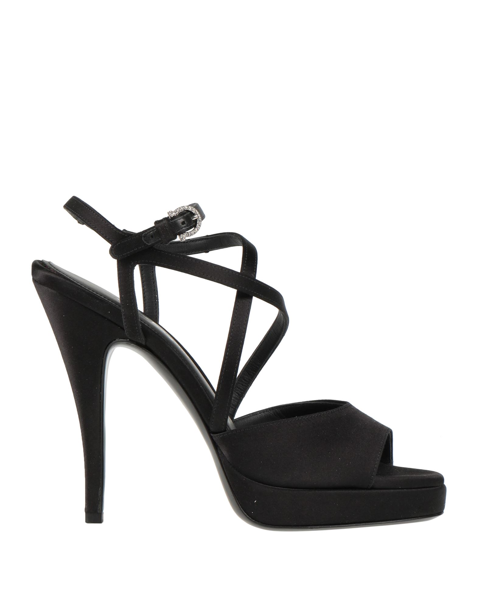 Ferragamo Sandals In Black
