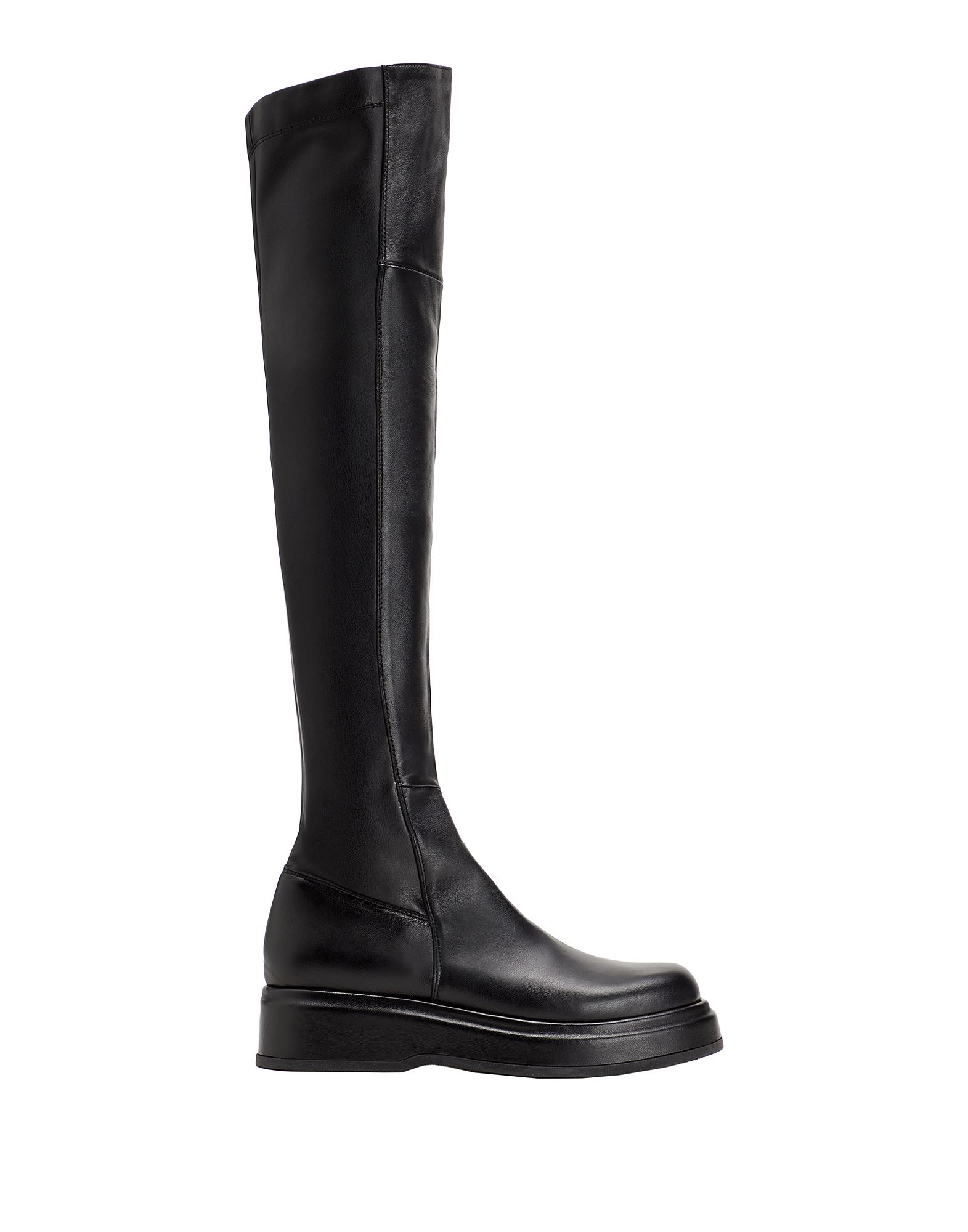 Leonardo Principi Knee Boots In Black