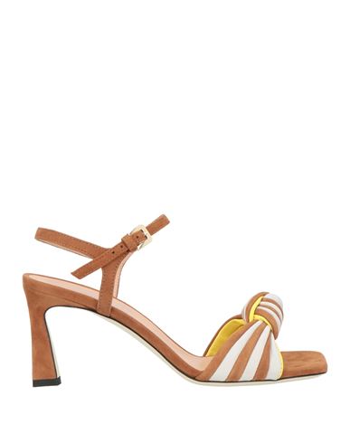 Sandalias Mujer Marrón claro 37.5 Mujer