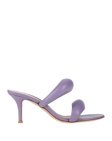 Gianvito Rossi 50mm Bijoux Mules In Purple