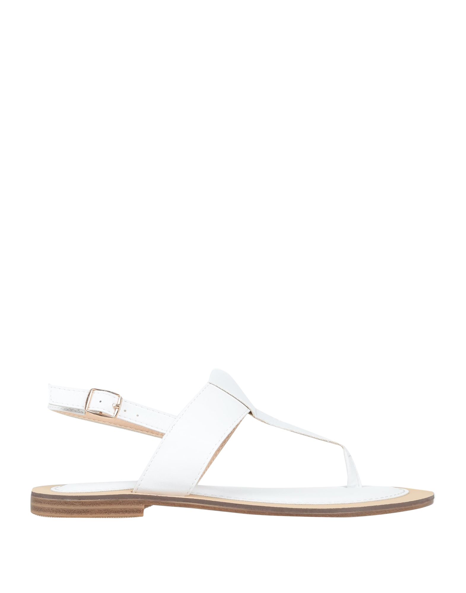 Primadonna Toe Strap Sandals In White