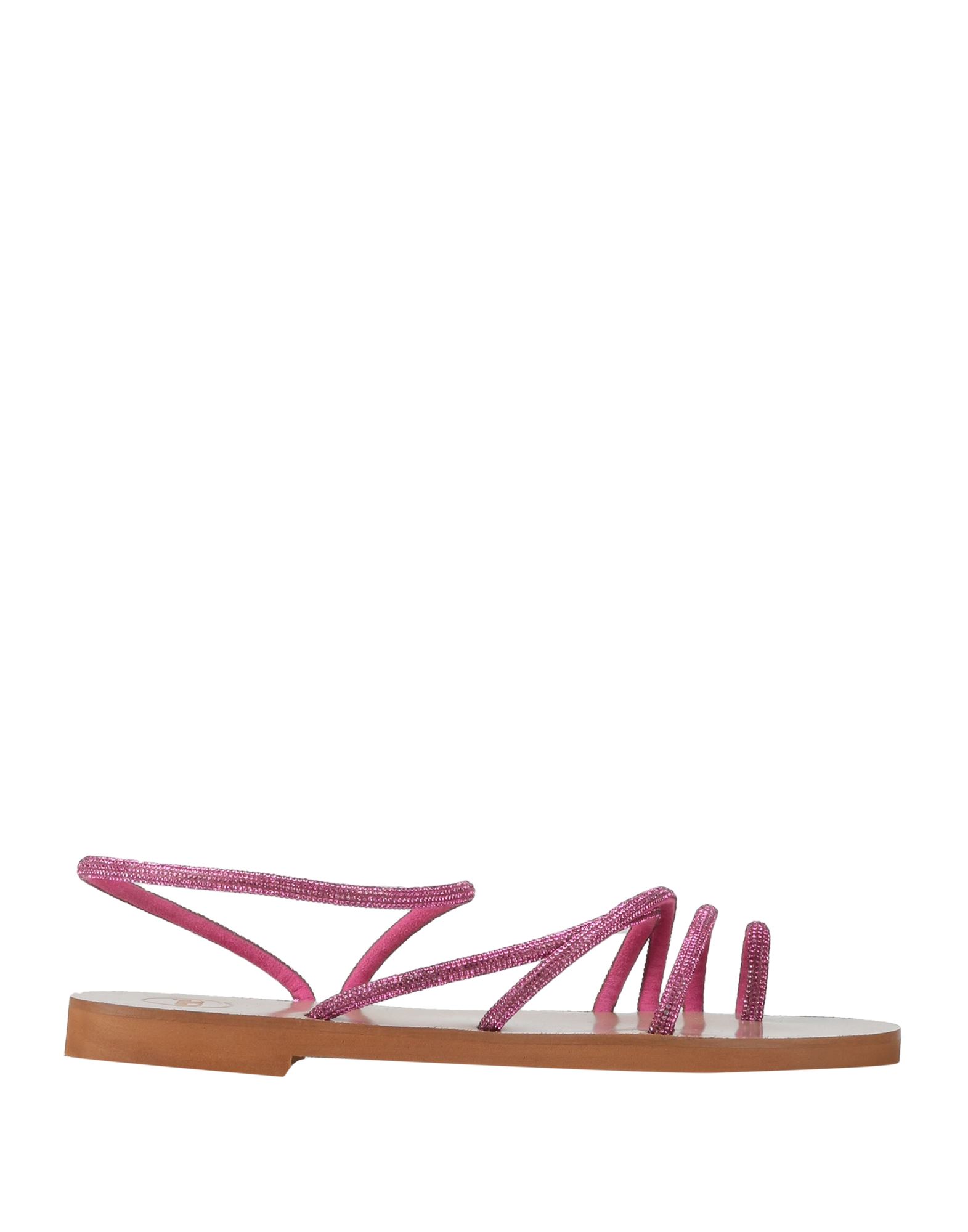 Exe' Toe Strap Sandals In Pink