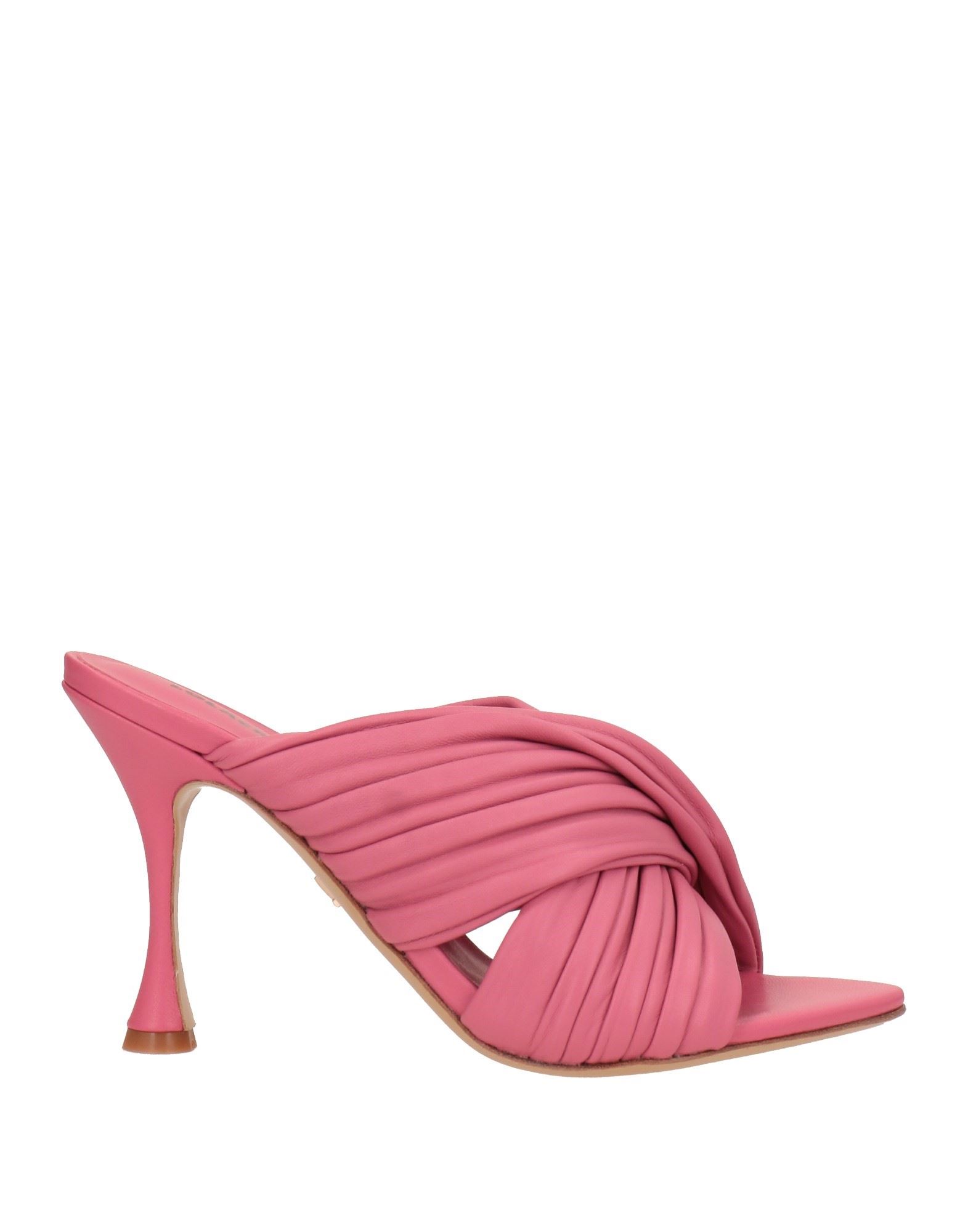 Shop Lola Cruz Woman Sandals Pastel Pink Size 7 Soft Leather