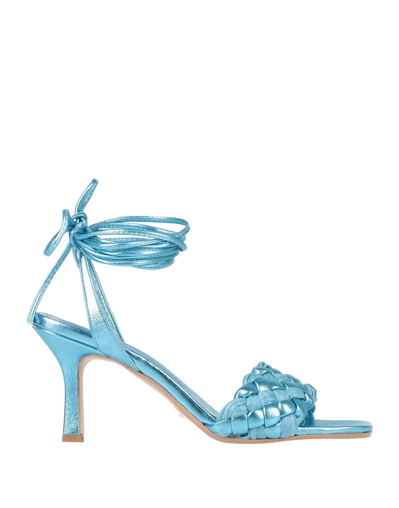 Paolo Mattei Sandals In Blue