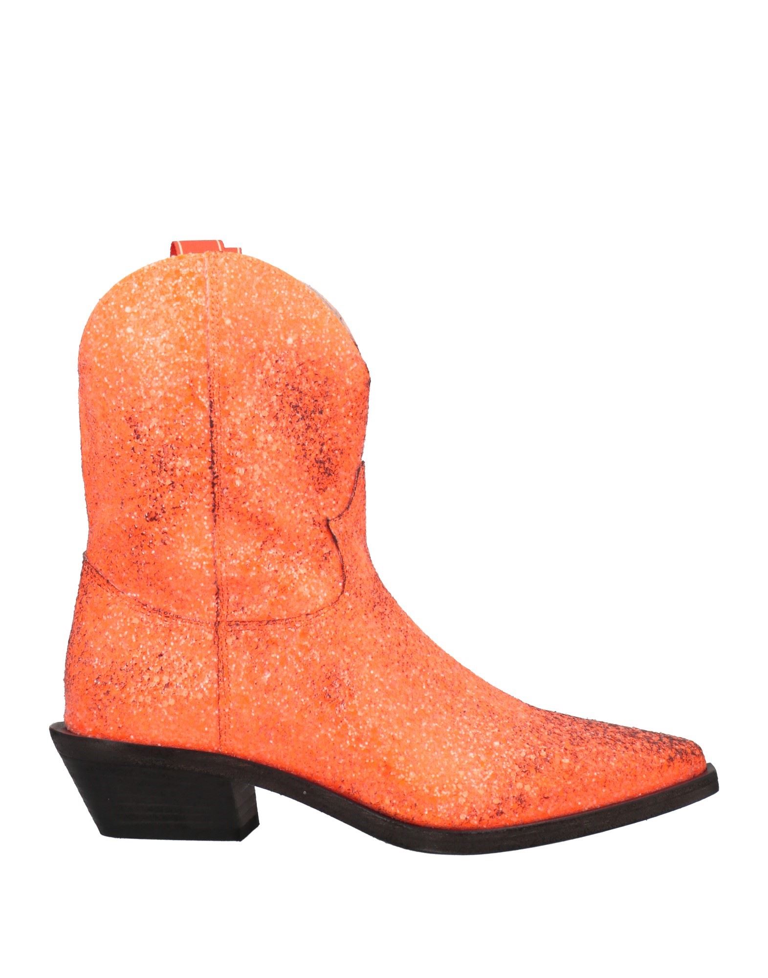 Lemaré Ankle Boots In Orange