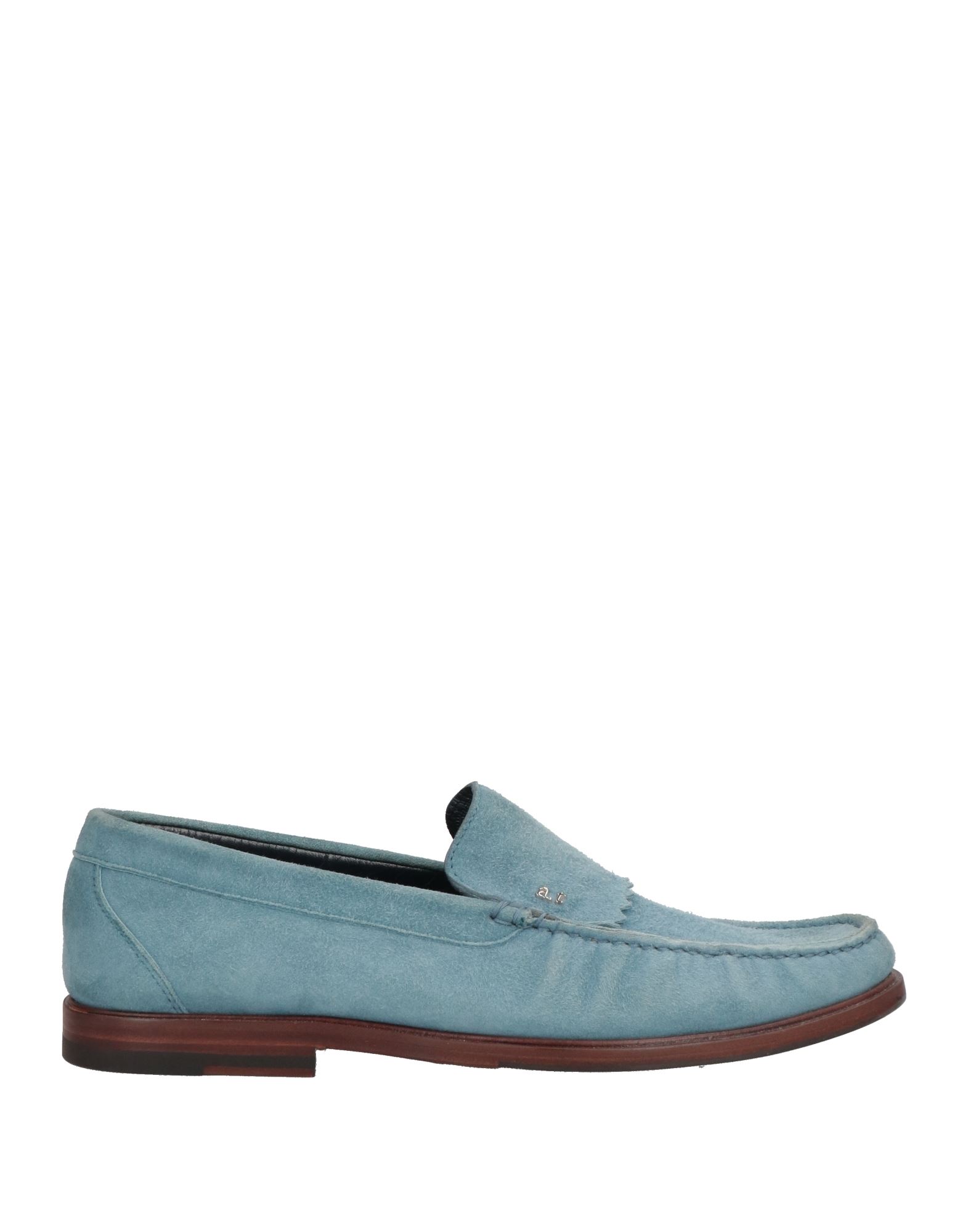 A.testoni Loafers In Gray