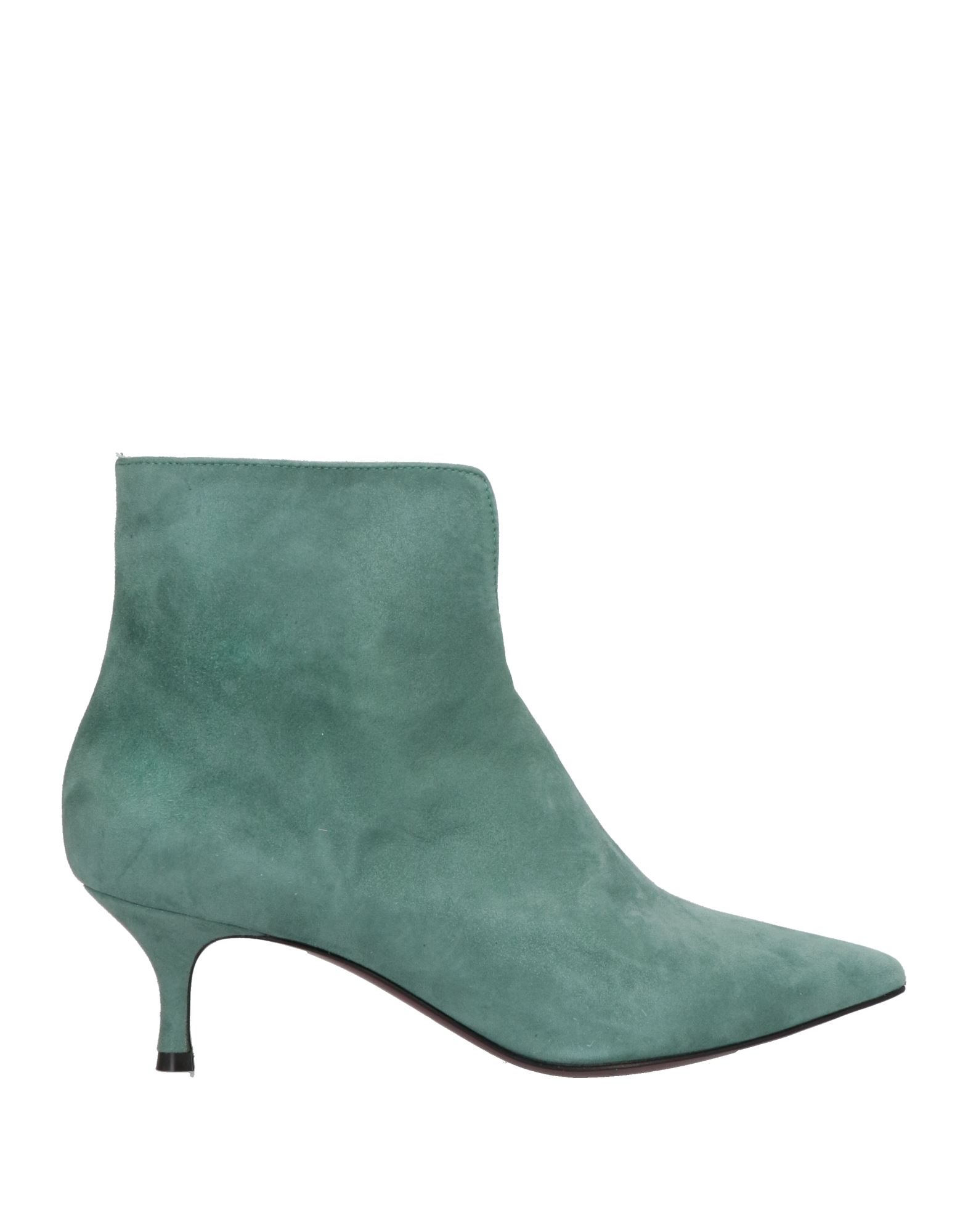 A.testoni Ankle Boots In Sage Green