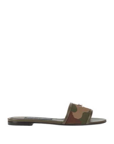 Dolce&Gabbana Sandalias Mujer Verde militar 35 Mujer