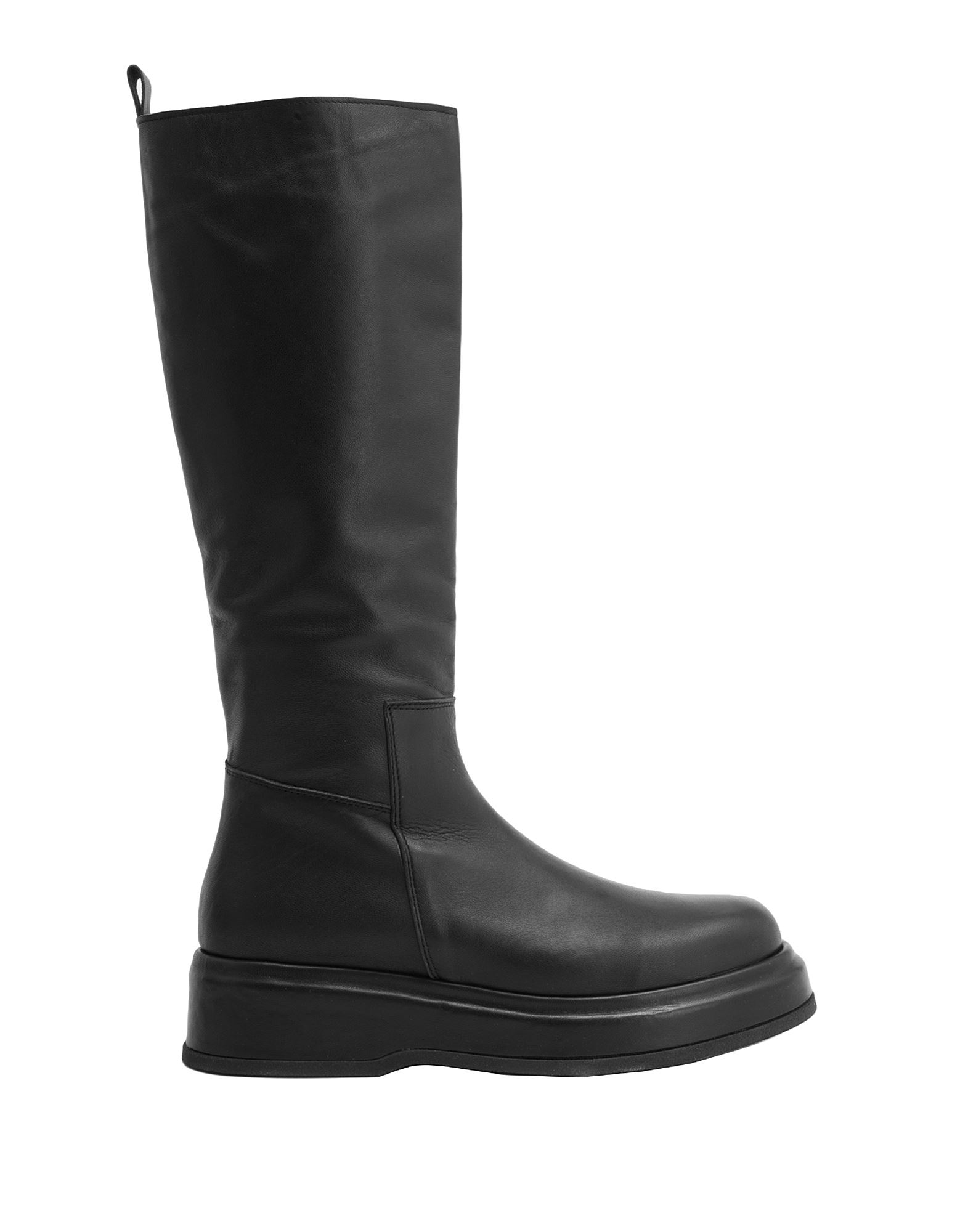 Shop Leonardo Principi Woman Boot Black Size 8 Ovine Leather