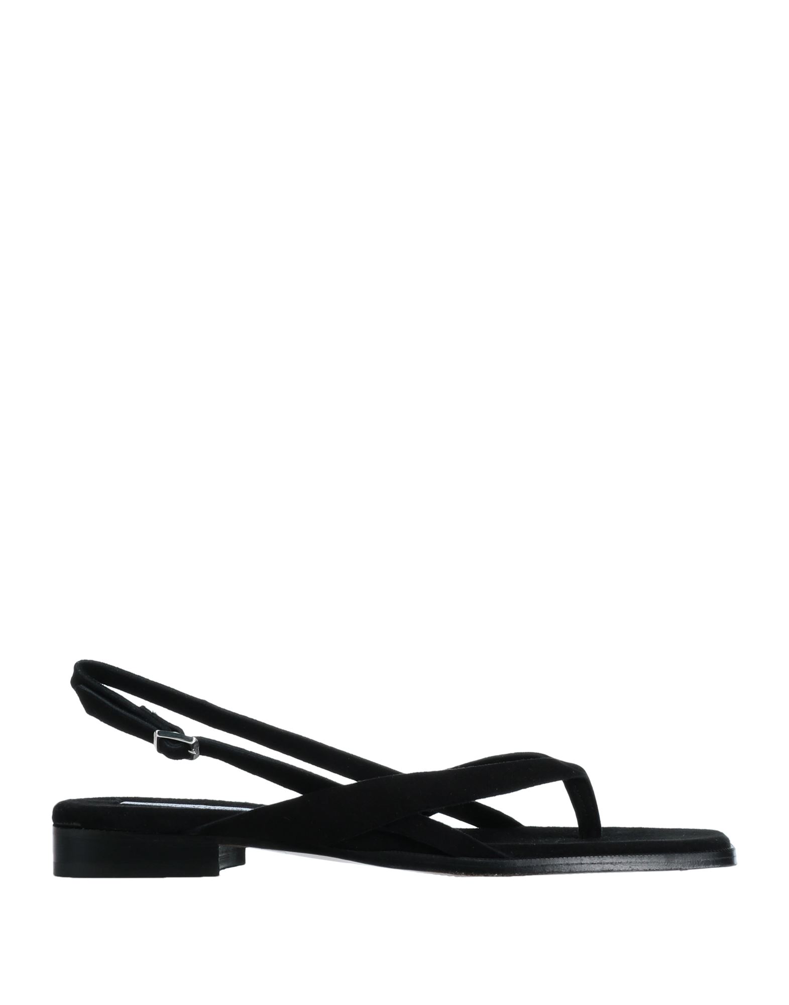 About Arianne Toe Strap Sandals In Black
