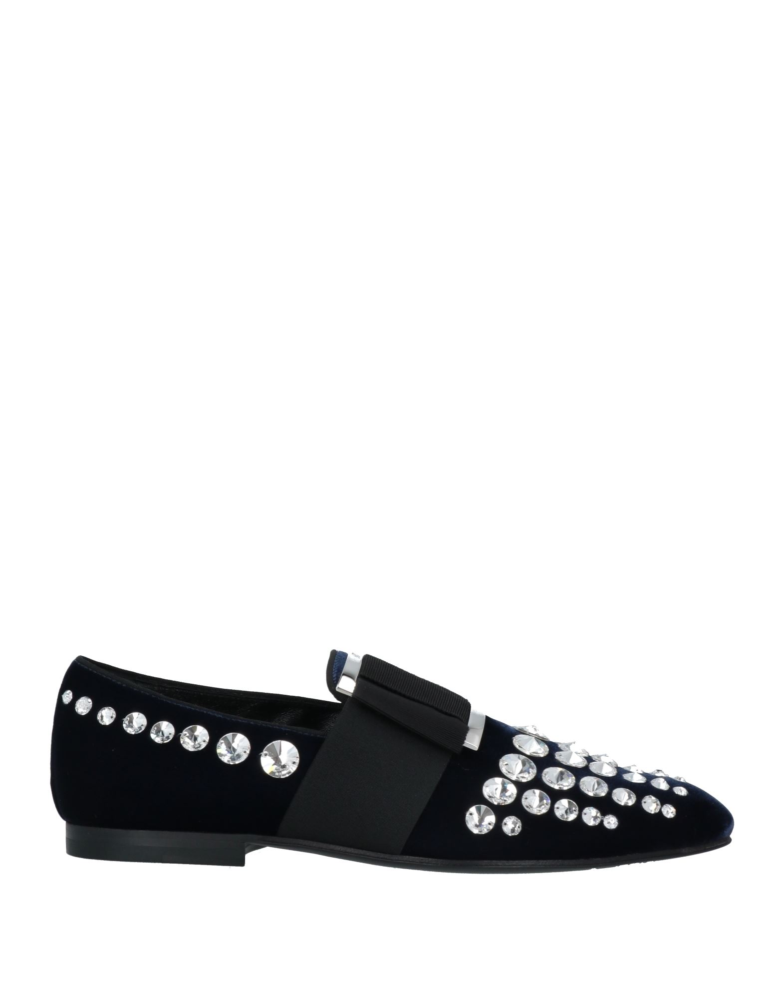 Roger Vivier Loafers In Dark Blue