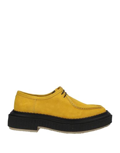 Adieu Man Lace-up Shoes Yellow Size 6 Soft Leather