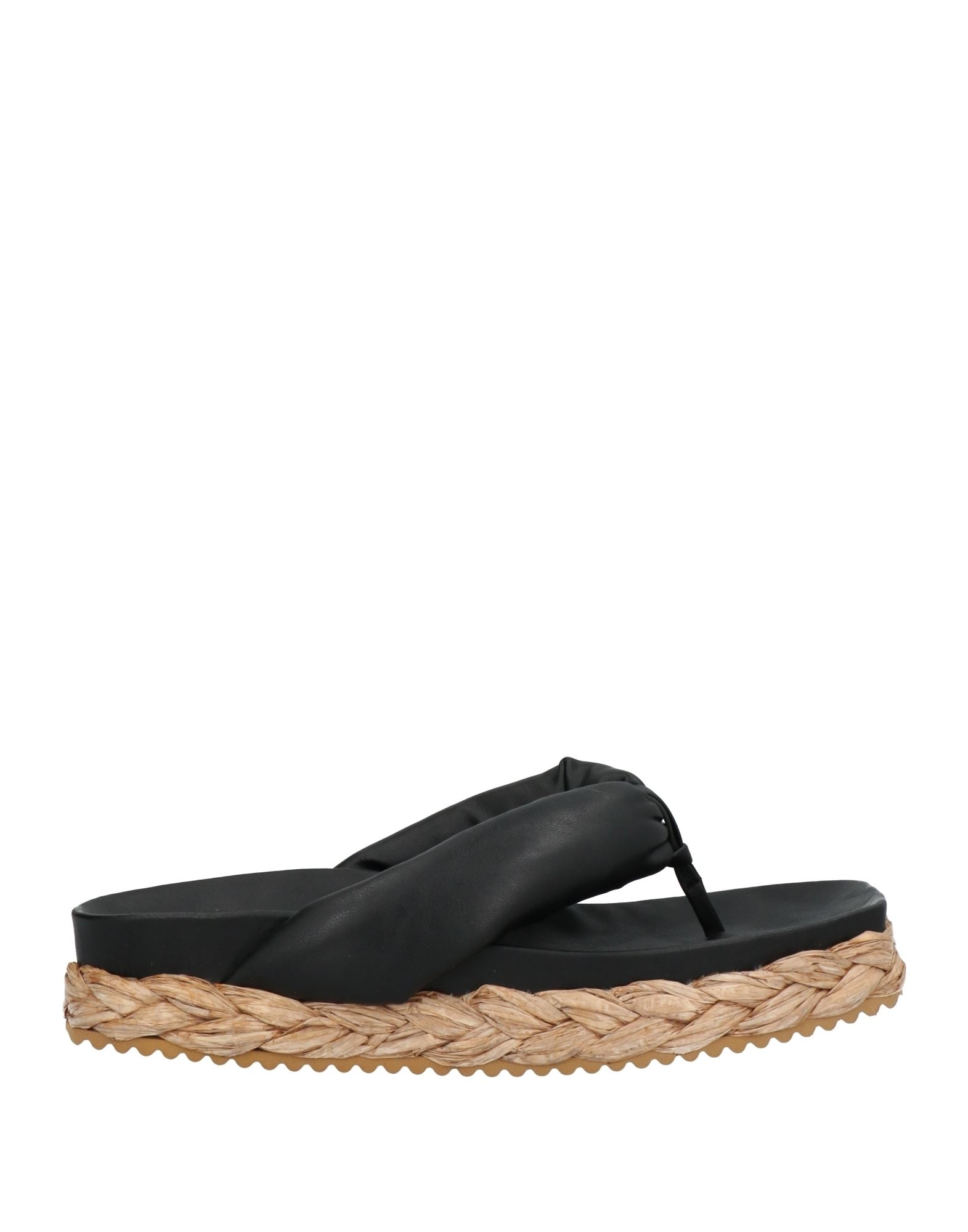 EQÜITARE EQUITARE WOMAN ESPADRILLES BLACK SIZE 11 TEXTILE FIBERS